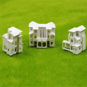 Minimodelo de resina para casas, material de arquitectura, 2016