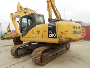 Pelleteuse de haute qualité KOMATSU pc200-7 utilisée par prix inférieur de peinture originale à vendre - Product Image 5