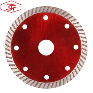 Lame de scie diamant pour <span class=keywords><strong>couper</strong></span> le carrelage en céramique, turbo pressé de 4 pouces - Product Image 1