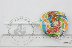 Sucettes géantes en spirale de 85 g / Sucettes rondes plates en forme de cœur faites à la main - Product Image 3