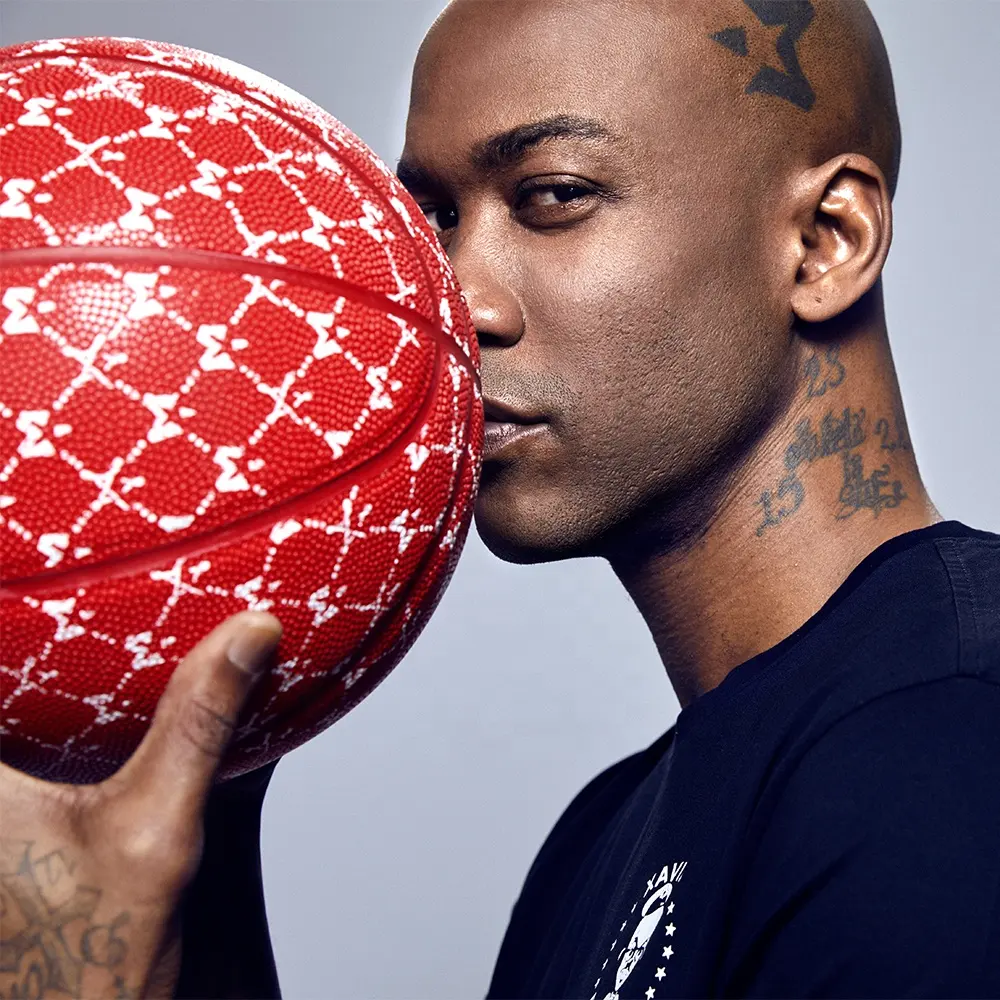 Starbury 3 Muster Siebdruck Leder Basketball