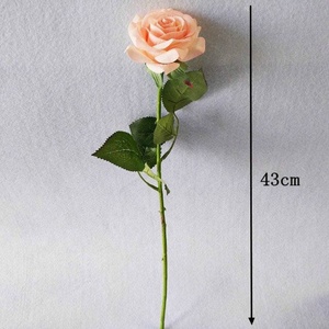 Rosa Artificial de Látex con Tacto Real de 43 cm para Bodas, Día de la Madre, Navidad, Decoración del Hogar - Product Image 6
