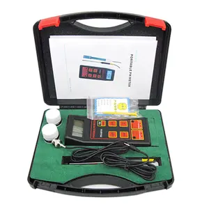 Ph Meter Portabel dengan Permukaan Datar Sensor Ph Elektroda Uji Jam/Minyak/Keju