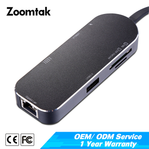 ZTC7 Rayo <span class=keywords><strong>a</strong></span> USB C <span class=keywords><strong>HDMI</strong></span> Puerto Hub - Product Image 5