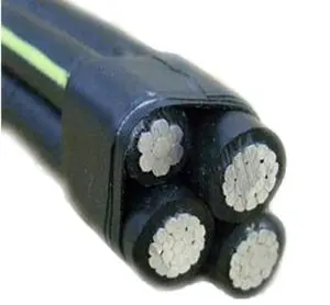 PVC/XLPE/PE Insulated Overhead Electric Transmission Aerial Bundled Cable ABC Cable 1kv 11kv 33kv Copper Xlpe Cable IEC Accept