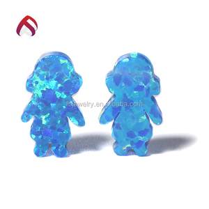 Rosa corte de lujo forma cáncer granos del ópalo 12 horóscopos ópalo precio de la joyería - Product Image 5