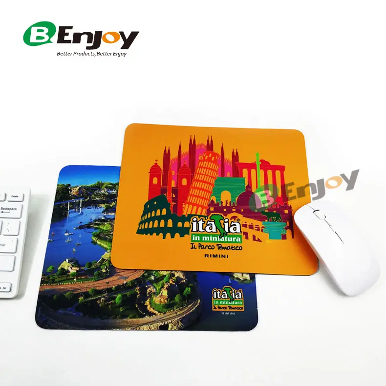 Unik Sublimasi Karet Mousepad dengan Logo Cetak