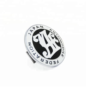 Badge de calandre avant JAF noir, innovant et stylé - Product Image 1