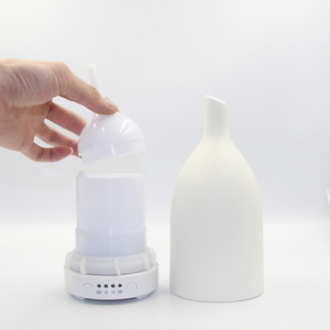 Pelembap Udara <span class=keywords><strong>Nebulizer</strong></span> Ultrasonik, Penyebar Aroma Keramik 100Ml, Kontrol Humidistat dan Sertifikasi EMC - Product Image 4