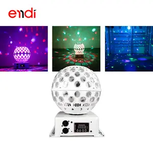 ENDI remote control rotating led stage light with DMX512 Controller for Party Disco Bar gym karaoke and dj lights