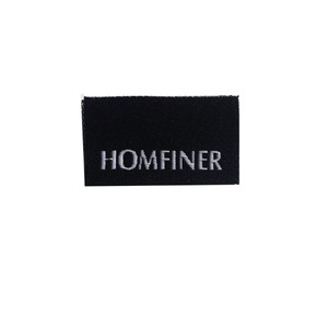 Accessoires de vêtement de marque personnalisée étiquette tissée de vêtement en polyester satiné étiquettes principales de cou - Product Image 3