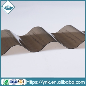 Claro duro para techos de plástico corrugado hoja de efecto invernadero - Product Image 1