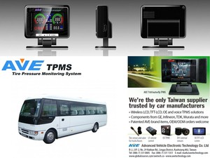 Sistema de supervisión de presión de neumáticos TPMS, accesorio, fabricado en Taiwán, para Prevost Motorhome - Product Image 4