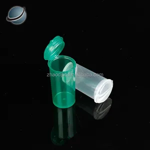 5 ml mini forma redonda pequena garrafa plástica cosmética frasco vazio cosméticos empilhável de auditoria