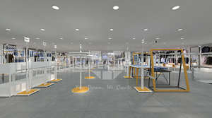 <span class=keywords><strong>2018</strong></span> dernière Moderne Dame Et Homme Vêtements Magasin Design D'intérieur de Magasin de Vêtement de Mode Design Présentoir de Vêtements - Product Image 4