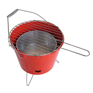 10 pollici secchio <span class=keywords><strong>carbone</strong></span> <span class=keywords><strong>griglia</strong></span> Barbecue con <span class=keywords><strong>griglia</strong></span> di cottura su misura secchio a <span class=keywords><strong>carbone</strong></span> <span class=keywords><strong>griglia</strong></span> pic nic Grill <span class=keywords><strong>carbone</strong></span> portatile <span class=keywords><strong>carbone</strong></span> - Product Image 3