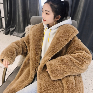 Xitufonction — manteau de cisaillement, grande taille, en fourrure, pour femme - Product Image 5