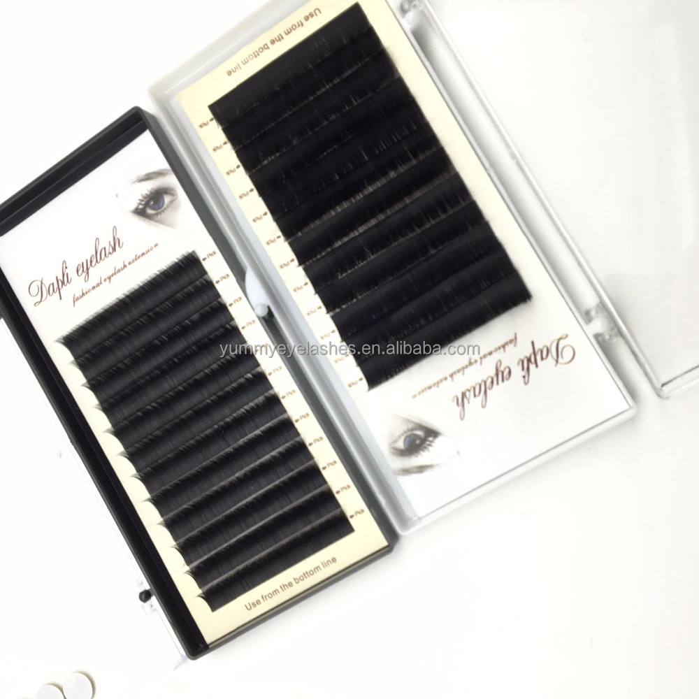 Лучшие накладные ресницы, объемные ресницы для наращивания, Натуральные Шелковые ресницы для наращивания, индивидуальная упаковка ресниц