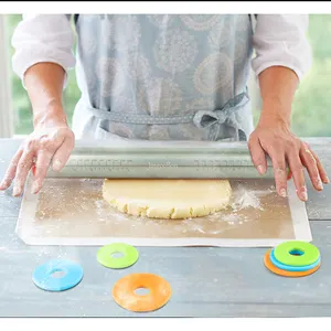 Baking Rolling Pin Stainless Steel Pastry Rolling Pin Silicone Baking Pastry Mat - SELLING SEPARATELY