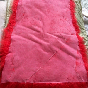 พรมขนแกะแท้ทรงสี่เหลี่ยมผืนผ้าสไตล์ทิเบตแบบชาวมองโกล - Product Image 5