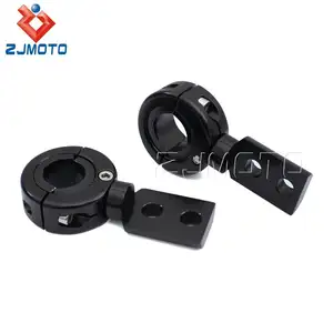 360 Giá Đỡ Tay Cầm 25Mm Màu Đen Giá Đỡ Đèn Pha Xe Máy Cho Phù Hợp Với Thanh Đường Kính 1-1/4 Và 1 O