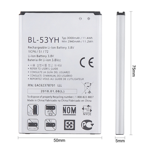 Best 셀 폰 battery 충전식 li-ion 배터리 3.8 볼트 3000 미리암페르하우어 mobile phone battery 대 한 <span class=keywords><strong>LG</strong></span> <span class=keywords><strong>G3</strong></span>/BL-53YH