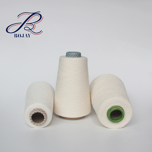 Bojay Good Reputation Wholesale 100% Linen Yarn 36 Nm/1 <strong>Flax</strong> Yarn Semi-bleahced Short <strong>Fiber</strong> for Knitting Amp Weaving Long <strong>Fiber</strong>