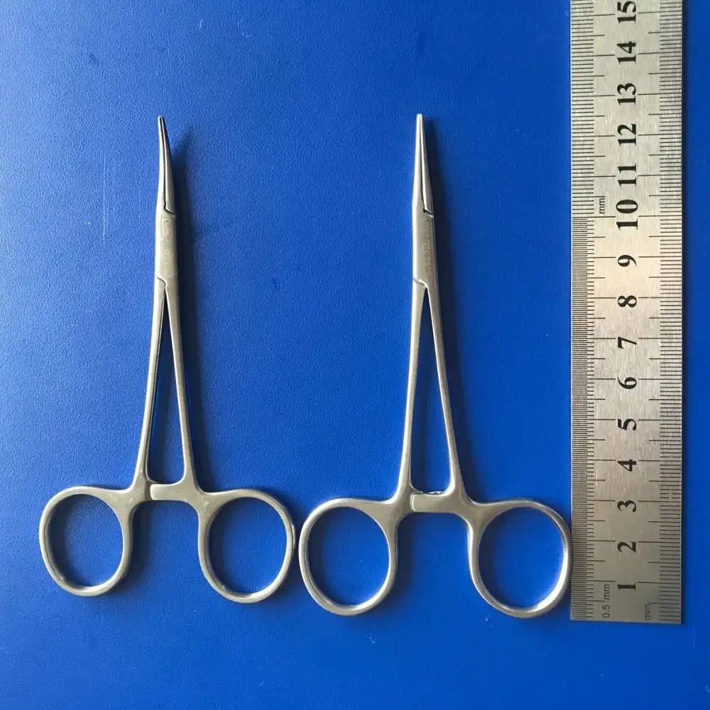 المرقأة الأدوات الجراحية مرقئ ملقط الفولاذ المقاوم للصدأ الجراحية العامة أدوات