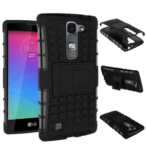 PC TPU hybrid shockproof case for LG G4 Beat, kickstand case for LG G4 Beat G4S