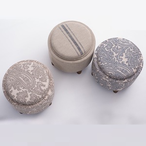 Todo tipo de disimilitud de madera redonda sofá de almacenamiento <span class=keywords><strong>mesa</strong></span> <span class=keywords><strong>lateral</strong></span> - Product Image 4
