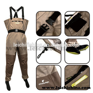 Néoprène fly pêche respirant taille bottes voler échassiers de pêche - Product Image 1