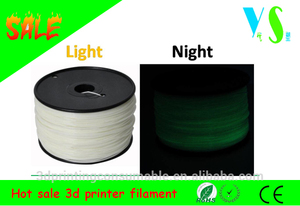 3 mm 1.75 mm impresora 3D filamento del <span class=keywords><strong>pla</strong></span> que brillan <span class=keywords><strong>en</strong></span> <span class=keywords><strong>la</strong></span> <span class=keywords><strong>oscuridad</strong></span> - Product Image 1