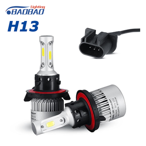 de fábrica auto partes iluminación 72 W S2 faro bombilla led luces COB H11 H13 LED faros del coche 9006 9005 h4 <span class=keywords><strong>H7</strong></span> bombilla led - Product Image 5