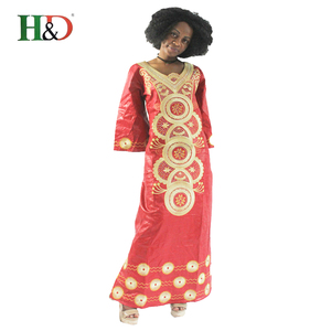 H & D Alibaba Chinois Vêtements Fabricants Bazin Riche <span class=keywords><strong>Getzner</strong></span> Robes Africaines Avec Photo - Product Image 1