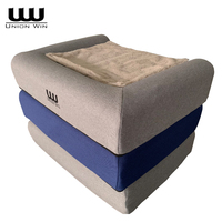 Matelas de lit pour animaux de compagnie en mousse à mémoire de forme orthopédique de qualité supérieure pour grand chien amovible et lavable avec oreiller en carton-Cave de lit pour chat