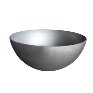 900mm 36 "Demi-Sphère En Acier Doux En Métal demi-sphère Hémisphère en acier 6mm D'épaisseur tête hémisphérique fabricant