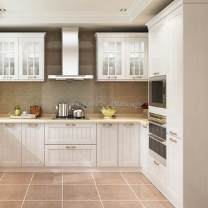 Disegno semplice di tipo aperto colore bianco armadio da <span class=keywords><strong>cucina</strong></span> di figura di U - Product Image 2