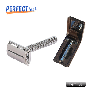 Einfacher Schnellwechsel Praktischer Klingenaustausch Doppelklingen-Rasierer Sicherheitsrasierer - Product Image 1