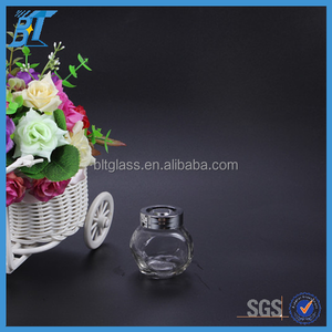 Plat en forme de <span class=keywords><strong>tambour</strong></span> bocal en verre pour le miel avec cap - Product Image 4