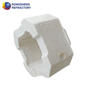 Four à verre utilisé fondu fonte azs bloc four corindon zircone brique réfractaire azs brique réfractaire - Product Image 3