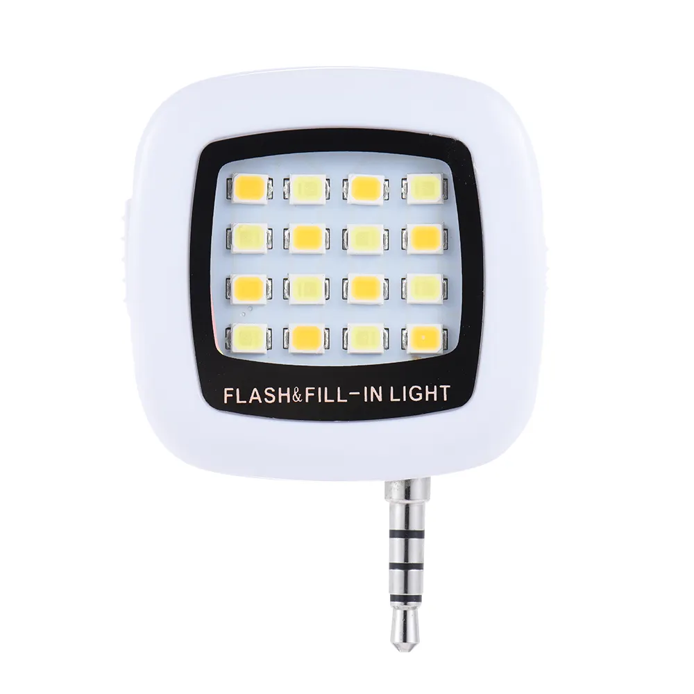 16 LED Fill Night Using Selfie Flashing Light for Mobile Phone