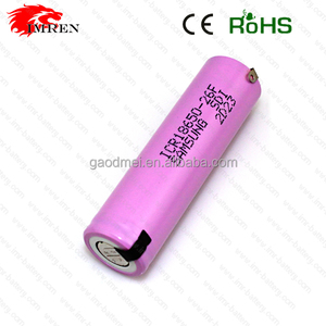 Импорт Корея Розовый Цвет Samsung 26F 3.7 В 2C 2600 мАч 18650 Samsung 2600 - Product Image 3