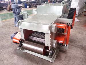 BX218 otomatik talaş ahşap davul Chipper Shredder makinesi konveyör - Product Image 4