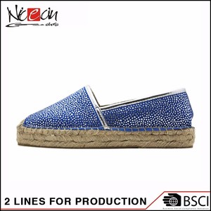 Negozio Fannullone Iuta Riciclare Scintillio Delle Ragazze Scarpa - Product Image 2