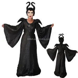 Disfraz de <span class=keywords><strong>Maléfica</strong></span> Negro de Alta Calidad para Halloween, Modelo MAA-97 - Product Image 1