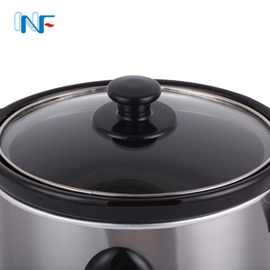 Thiết Bị Nhà Bếp Tiêu Chuẩn Đức CB Điện Đánh Bóng Thép Không Gỉ Gốc Crockpot 1.5L Hình Bầu Dục Của Nhãn Hiệu Mini Nồi Chậm - Product Image 4