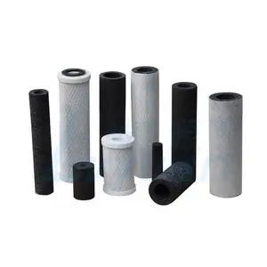 Custom 5 6 8 10 20 inch Block Activated Carbon Filters Water Filter Cartridge for Water odor taste Purifying Purification