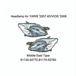 81130-52770,81170-52760 Auto Front Lamp voor Toyota Yaris Vios
