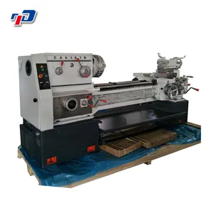 CA6161B-1500 de torno Horizontal, máquina universal de torno semiautomático para metal