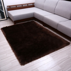 <span class=keywords><strong>Tapis</strong></span> en fausse fourrure blanche, accessoire, prix d'usine, service OEM, en peluche, pour l'entretien de la maison, offre spéciale - Product Image 6